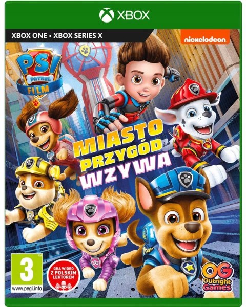 PSI PATROL MIASTO PRZYGÓD WZYWA PL XBOX ONE SERIES X POLSKI DUBBING PREZENT