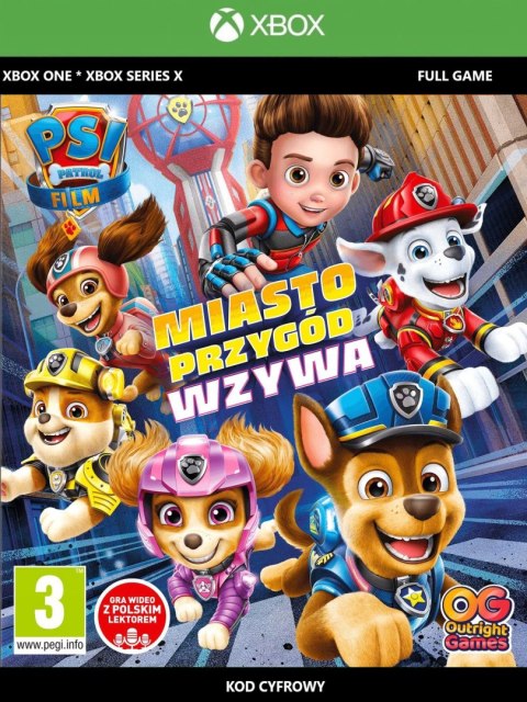 PSI PATROL MIASTO PRZYGÓD WZYWA PL XBOX ONE SERIES X POLSKI DUBBING PREZENT