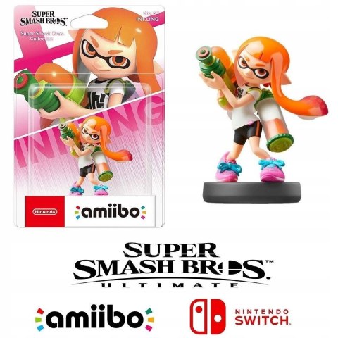 AMIIBO SUPER SMASH BROS INKLING NO.64 FIGURKA NIntendo