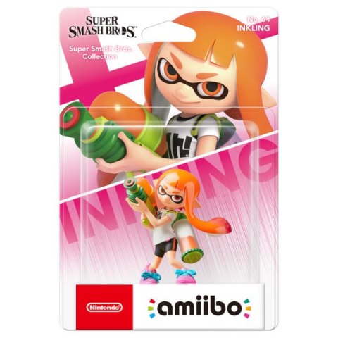 AMIIBO SUPER SMASH BROS INKLING NO.64 FIGURKA NIntendo