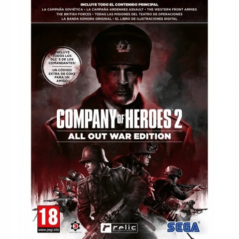 COMPANY OF HEROES 2 ALL OUT WAR EDITION GRA + DODATKI PC COMPANY OF HEROES 2 ALL OUT WAR EDITION GRA + DODATKI PC