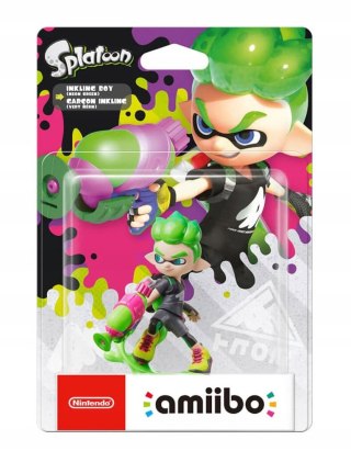Figurka Amiibo Splatoon FIGURKA NIntendo neon green Inkling Boy