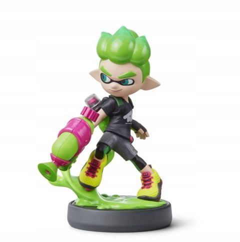 Figurka Amiibo Splatoon FIGURKA NIntendo neon green Inkling Boy Figurka Amiibo Splatoon FIGURKA NIntendo neon green Inkling Boy