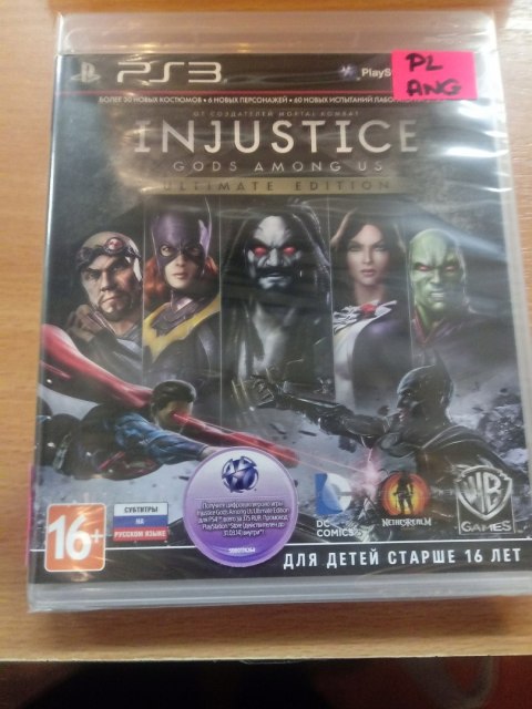 INJUSTICE GODS AMONG US ULTIMATE NOWA PL POLSKIE NAPISY PS3 INJUSTICE GODS AMONG US ULTIMATE NOWA PL POLSKIE NAPISY PS3