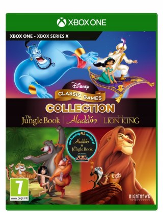 Aladdin Lion King Jungle Book Król Lew Aladyn Księga Dźungli 3 GRY XBOX ONE