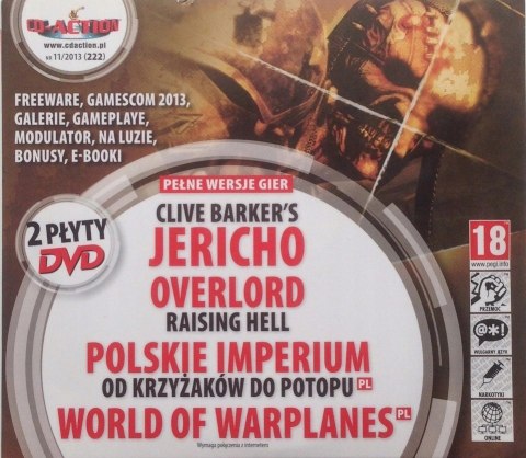 Clive Barker's Jericho+Overlord+Polskie Imperium Clive Barker's Jericho+Overlord+Polskie Imperium