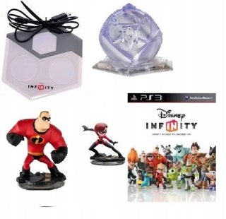 DISNEY INFINITY ZESTAW INIEMAMOCNI