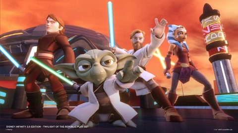 DISNEY INFINITY ZESTAW INIEMAMOCNI