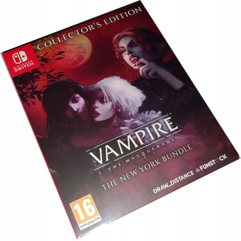 Vampire the Masquerade Shadows of New York Collectors Edition Switch Vampire the Masquerade Shadows of New York Collectors Edition Switch