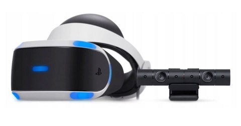 Sony PlayStation VR okulary + kamera + gra VR Worlds nowy zestaw gogle PS4